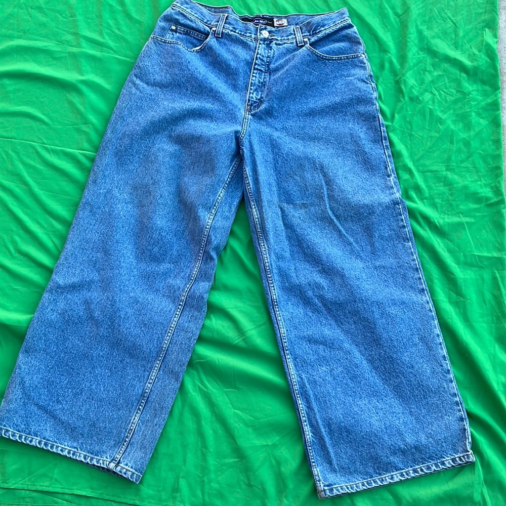 Anchor blue vintage jeans huge